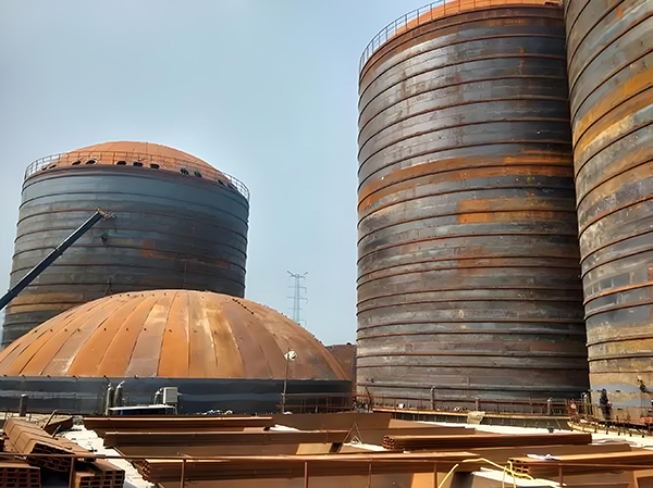 罗城焦粉钢板仓